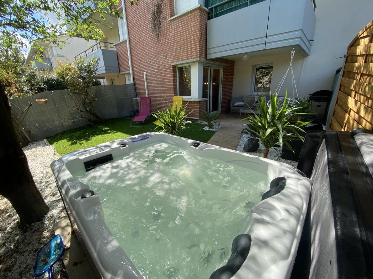 Appartamento Le Jungle : T2 Avec Jardin Et Jacuzzi Blagnac Esterno foto